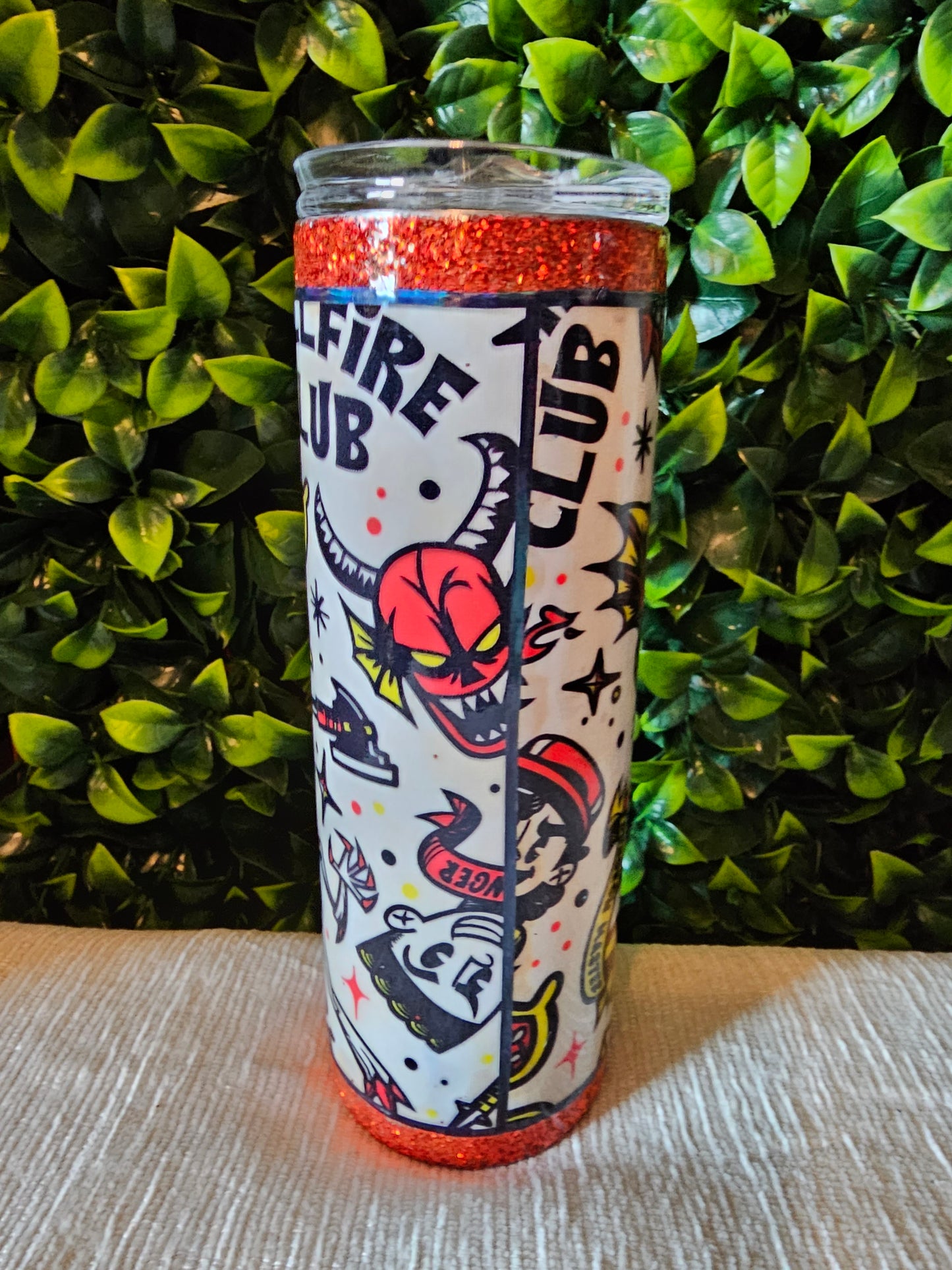 Stranger things inspired tumbler