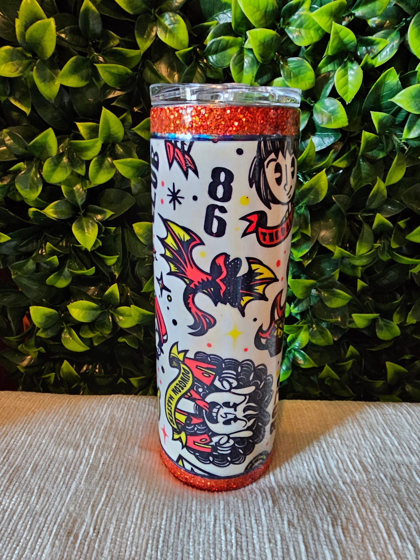 Stranger things inspired tumbler