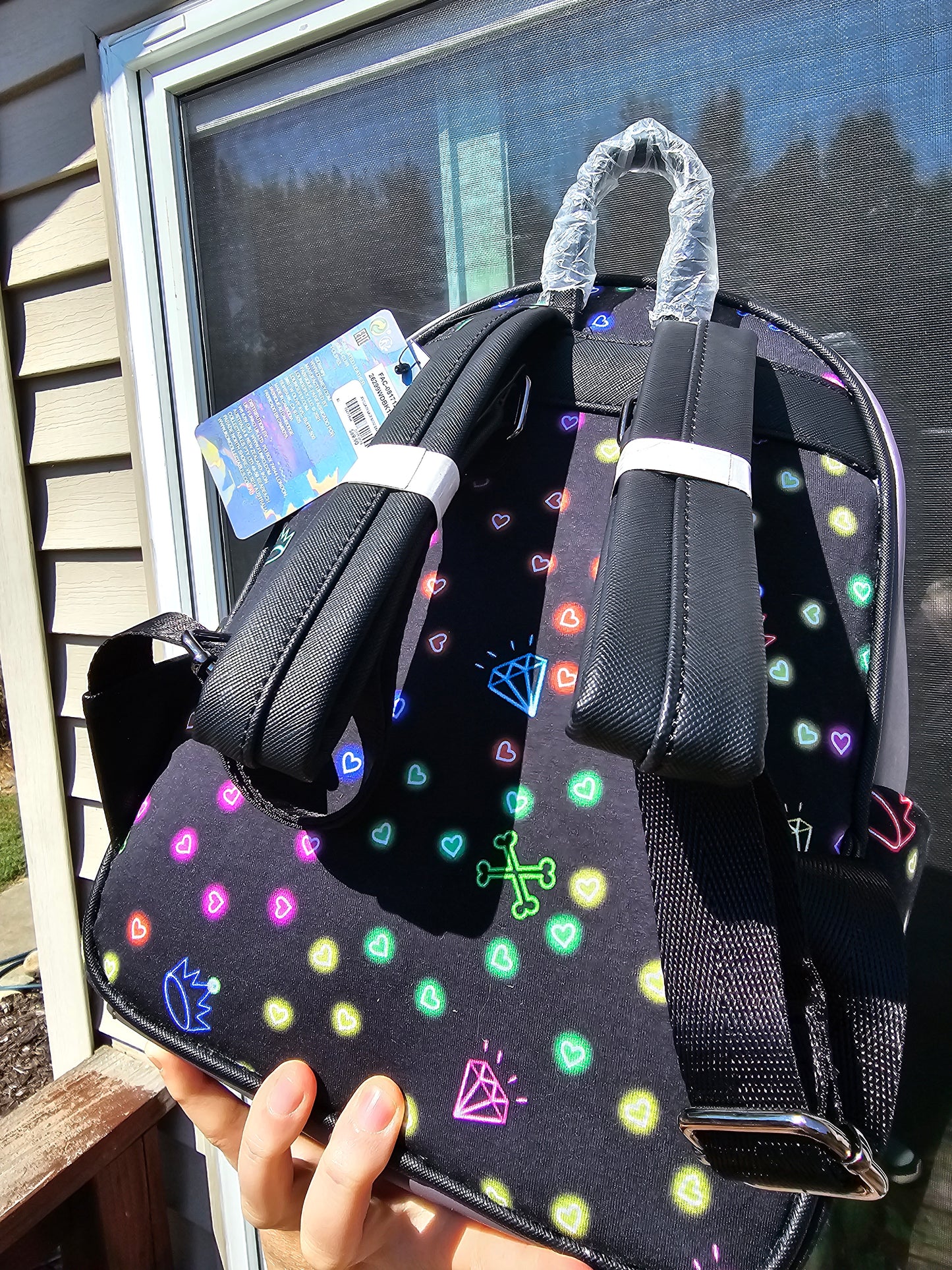Perfectly wicked custom mini backpack