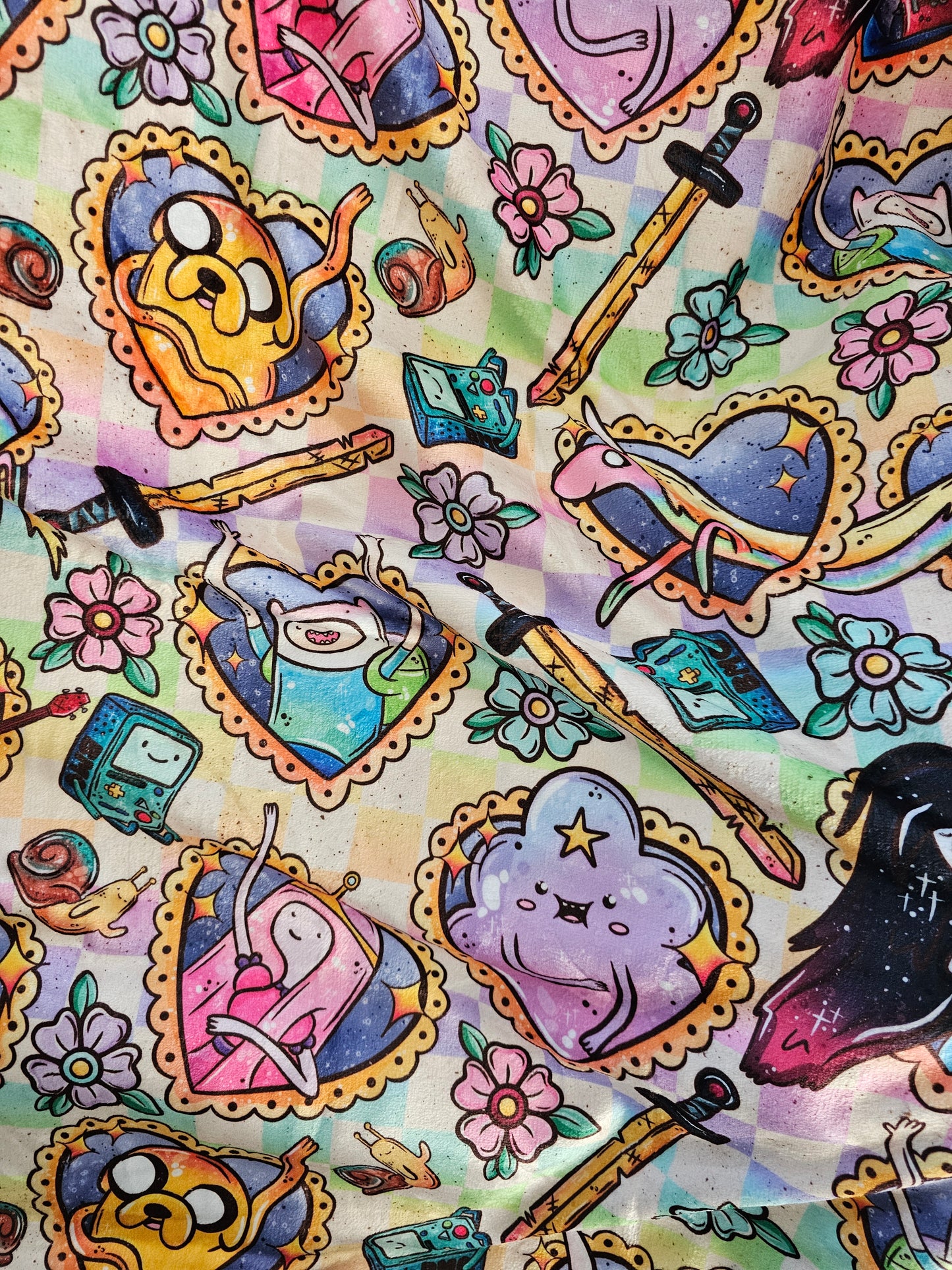 Rts: adventure cartoon 50x60 blanket