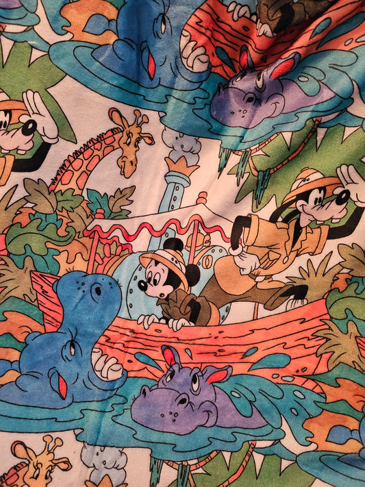 Preorder: jungle cruise 50x60 blanket