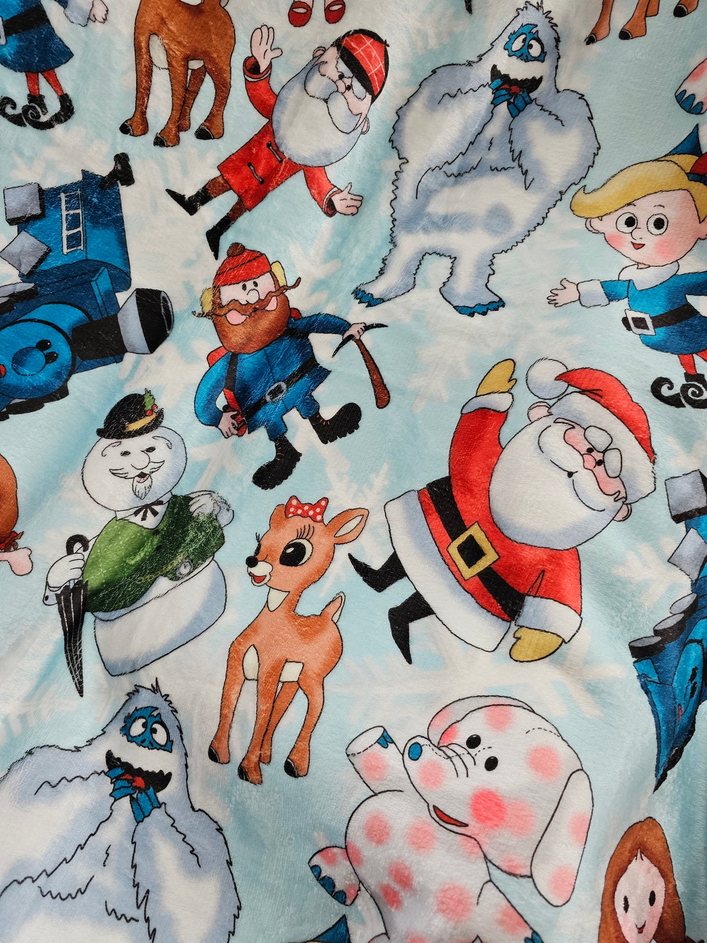 Preorder: christmas characters 50x60 blanket