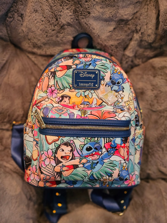 Hawaiian roller coaster mini backpack