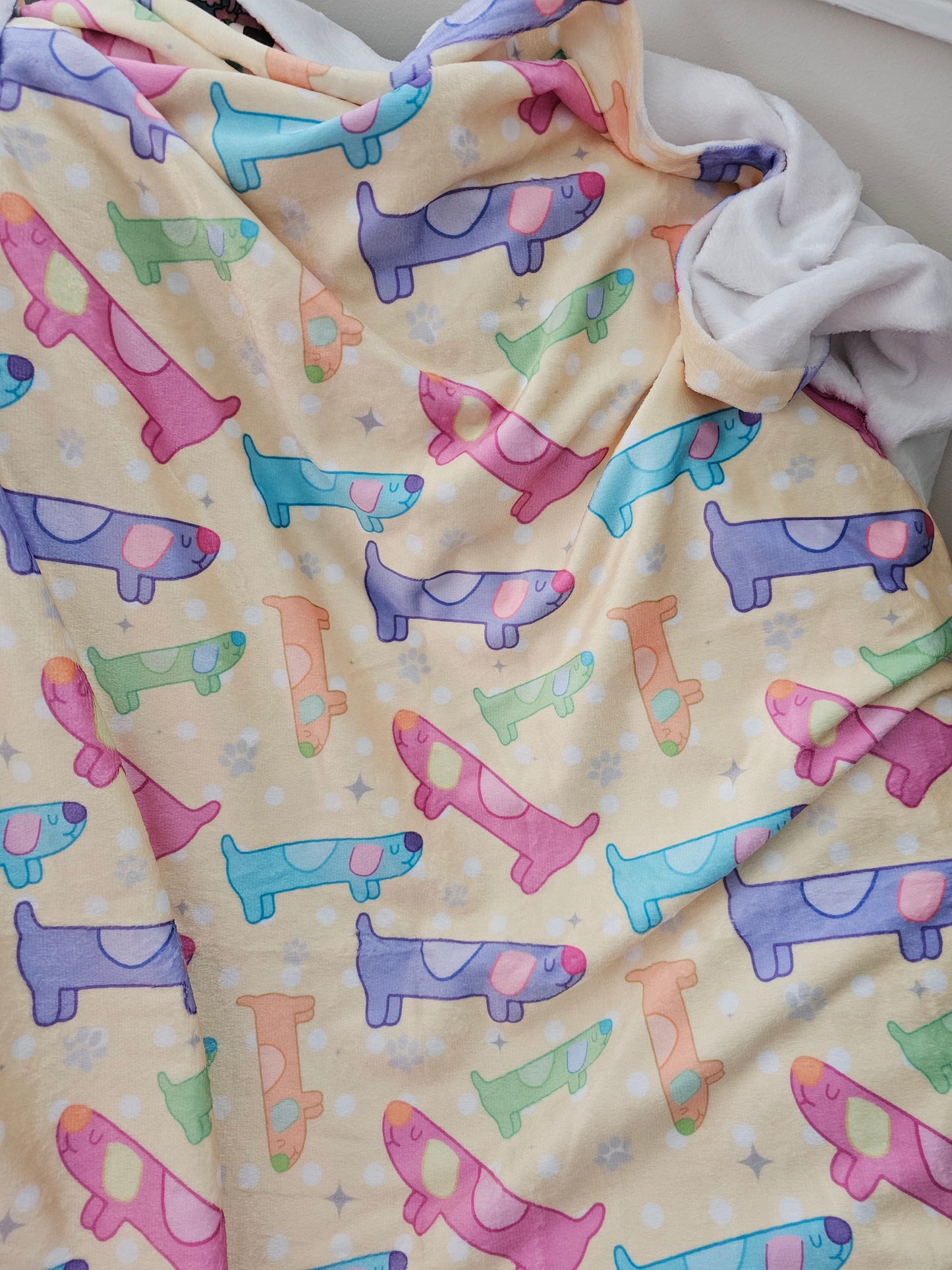 Rts: long dog 50x60 blanket