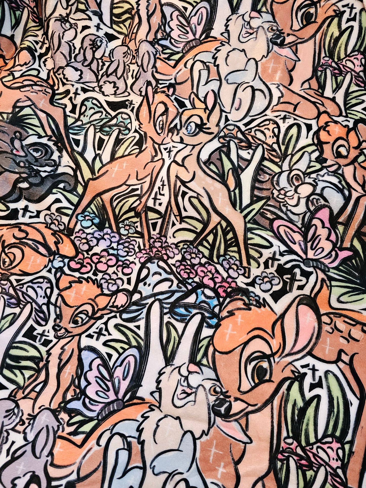 Preorder: deer doodle 50x60 blanket