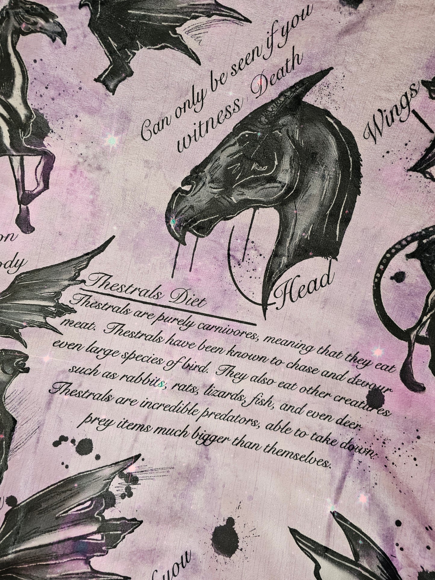 Preorder: death horse 50x60 blanket
