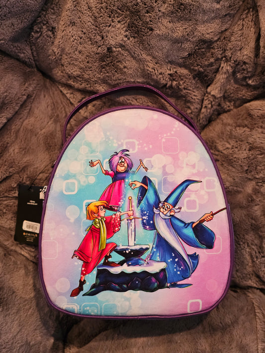 Sword and stone mini backpack