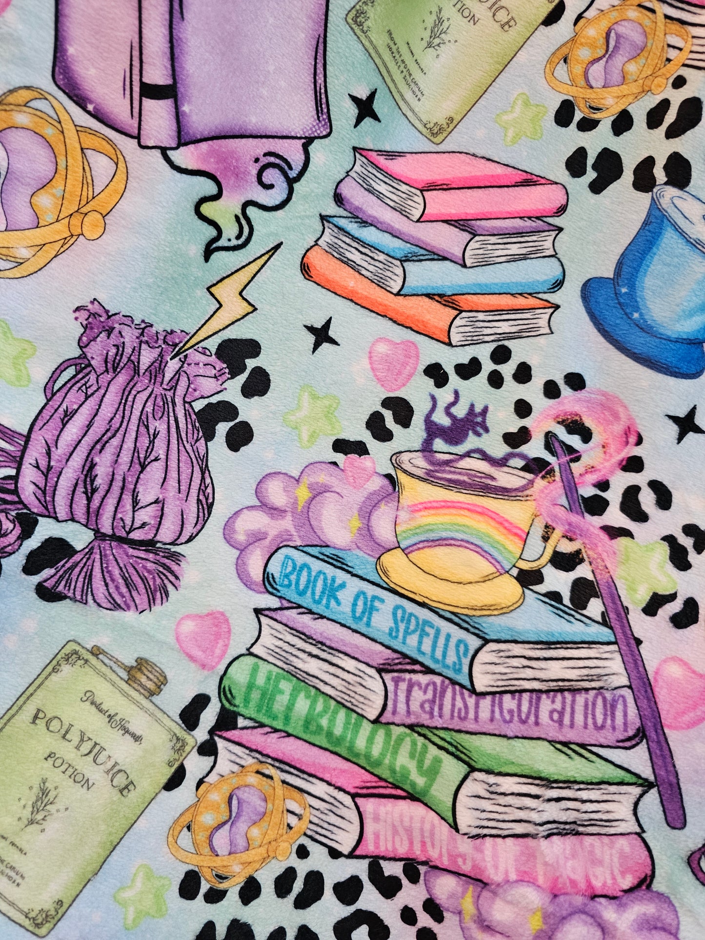 Rts: HP book of spells 50x60 blanket