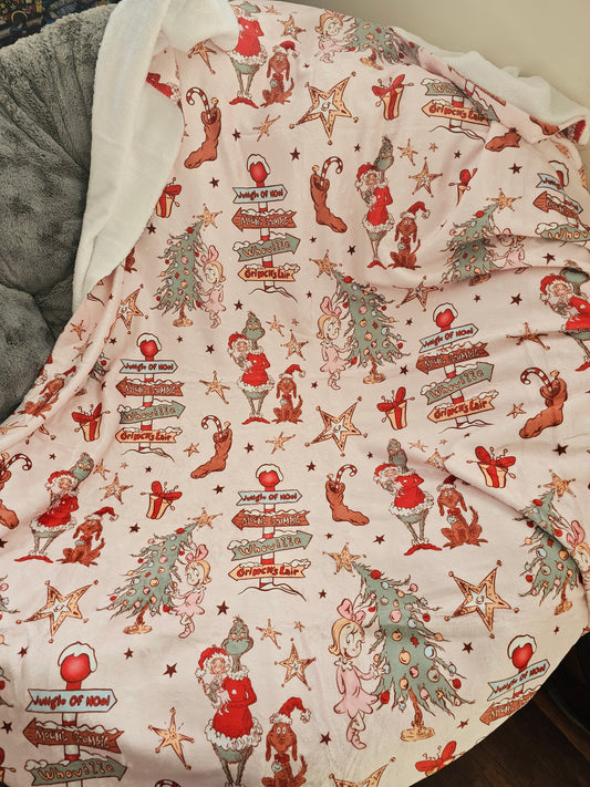 Preorder: stole christmas 50x60 blanket