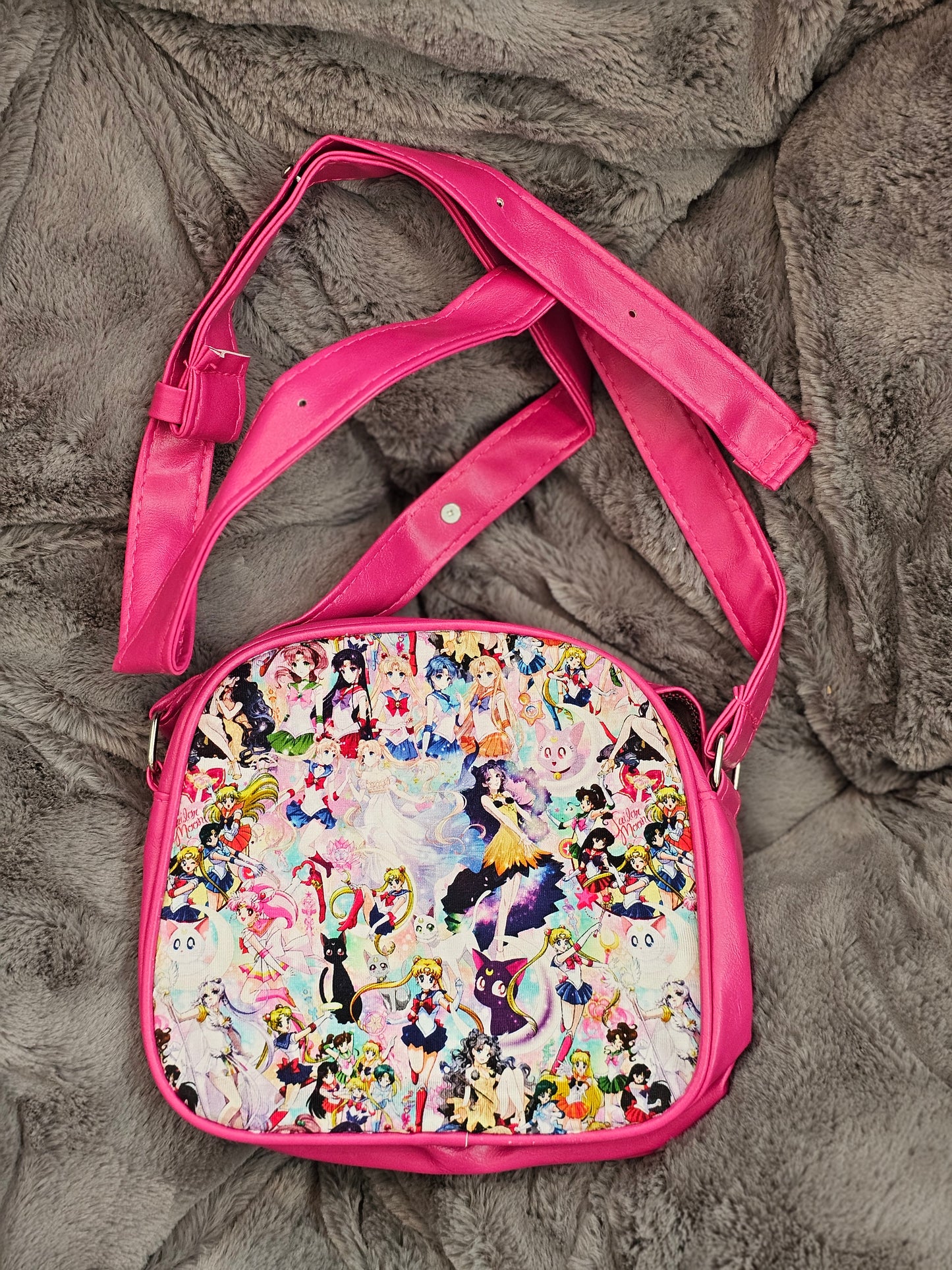 Sailor scout fabric crossbody bag