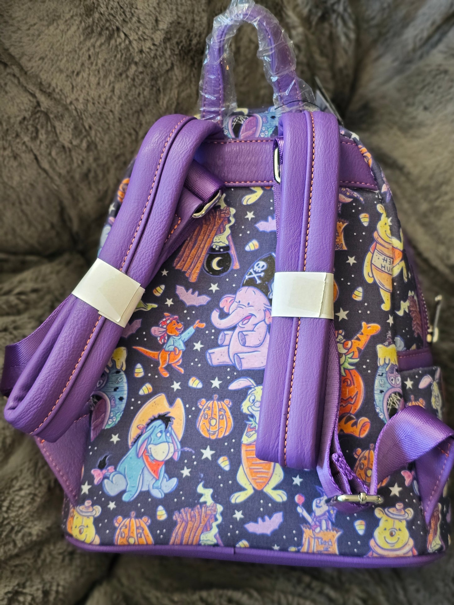 Custom halloween pooh mini backpack