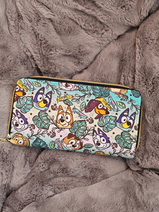 Tropical heeler wallet