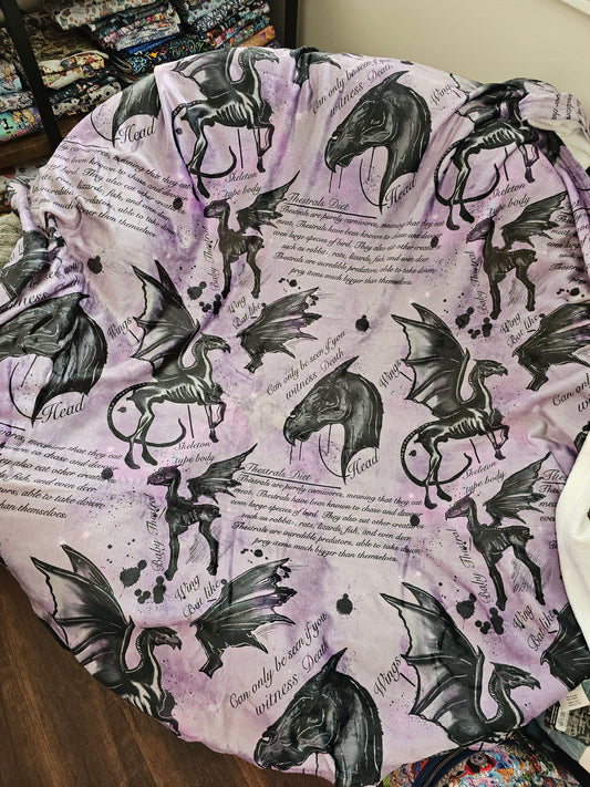 Preorder: death horse 50x60 blanket
