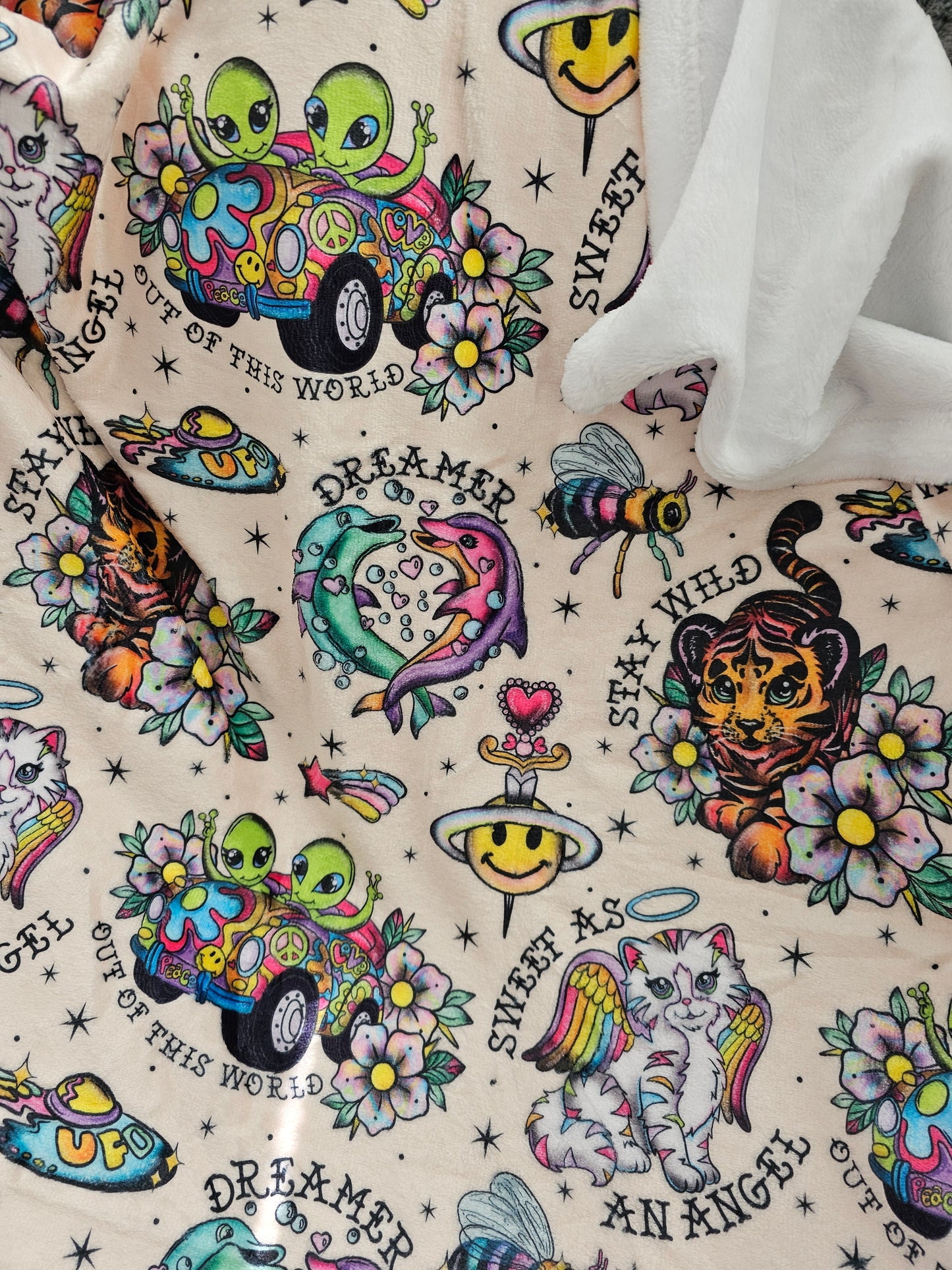Rts: LF tattoo 50x60 blanket