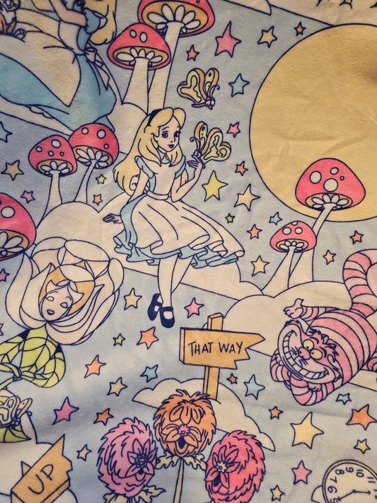 Preorder: pastel alice 50x60 blanket