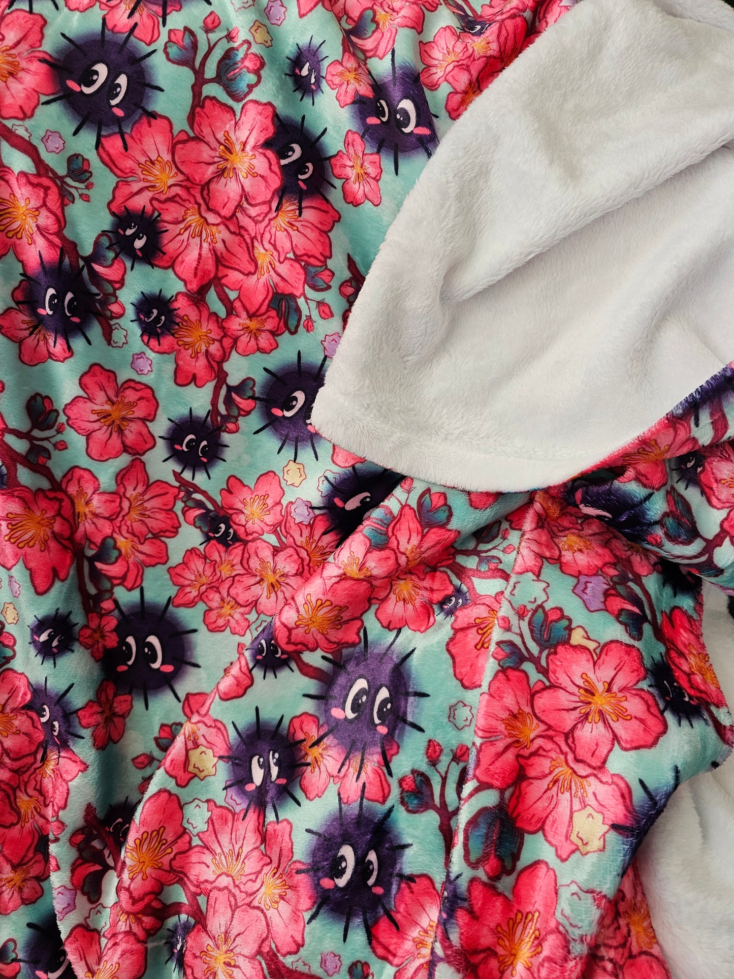 Rts: floral soot 50x60 blanket