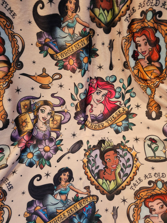 Preorder: princess tattoo 50x60 blanket