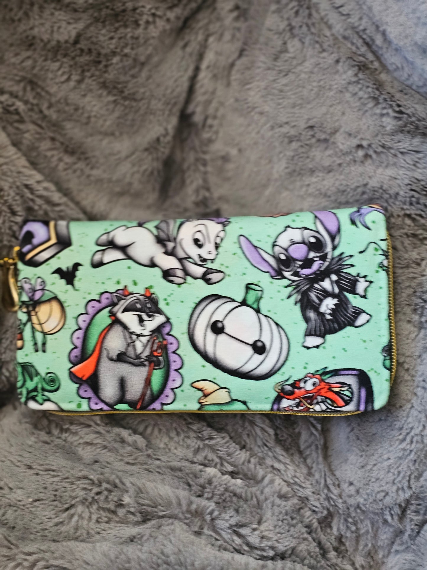 Custom halloween sidekicks wallet
