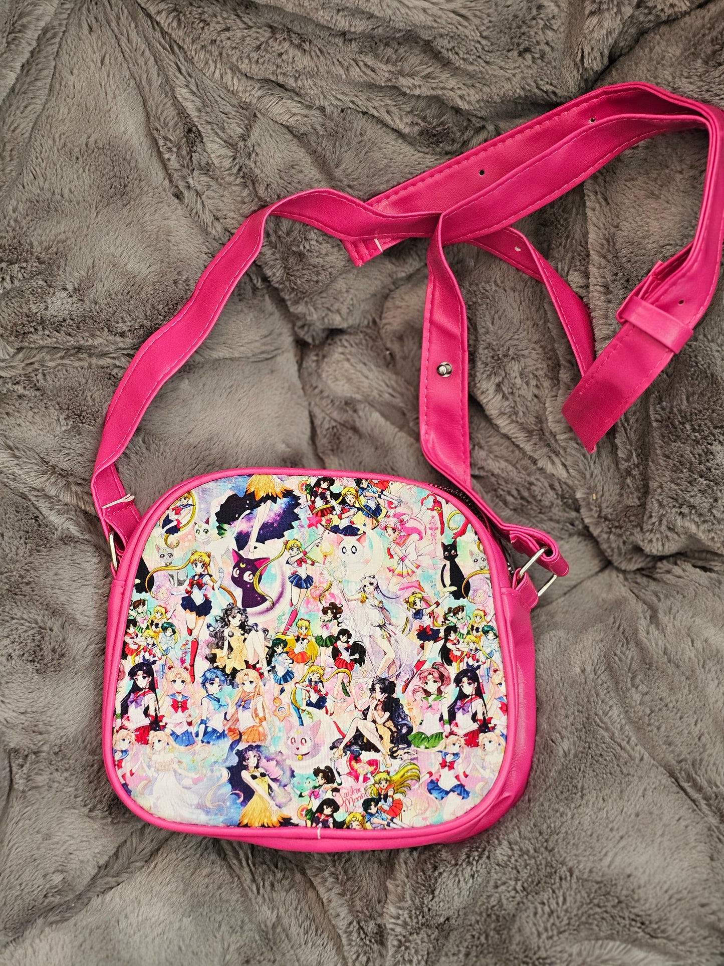 Sailor scout fabric crossbody bag