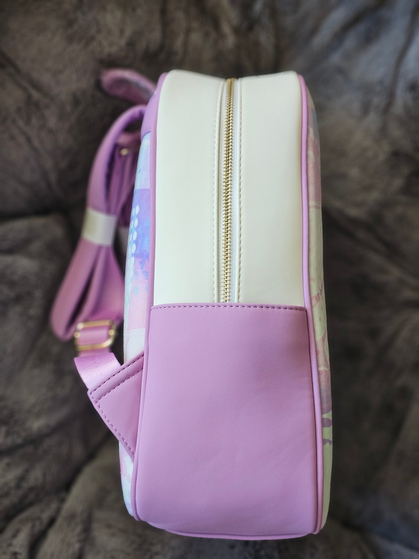 Custom patchwork 626 alien mini backpack