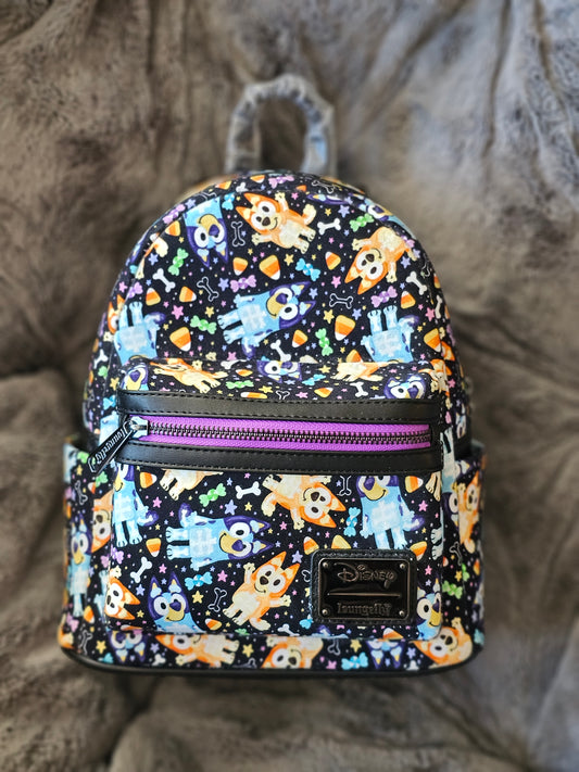 Custom candy corn heeler mini backpack