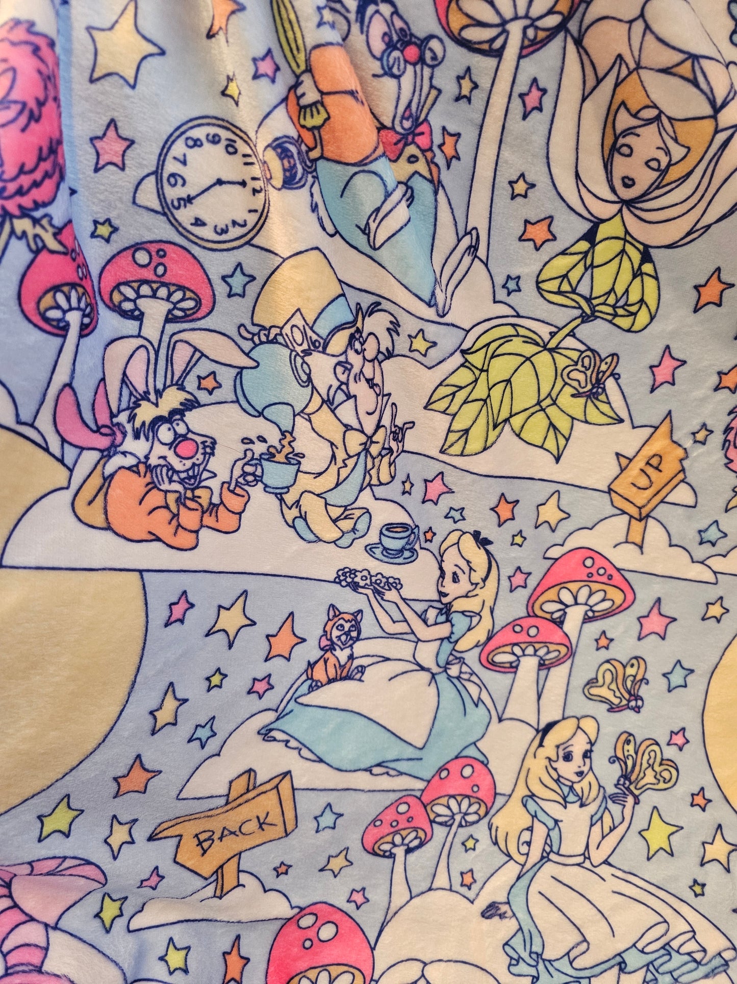 Preorder: pastel alice 50x60 blanket
