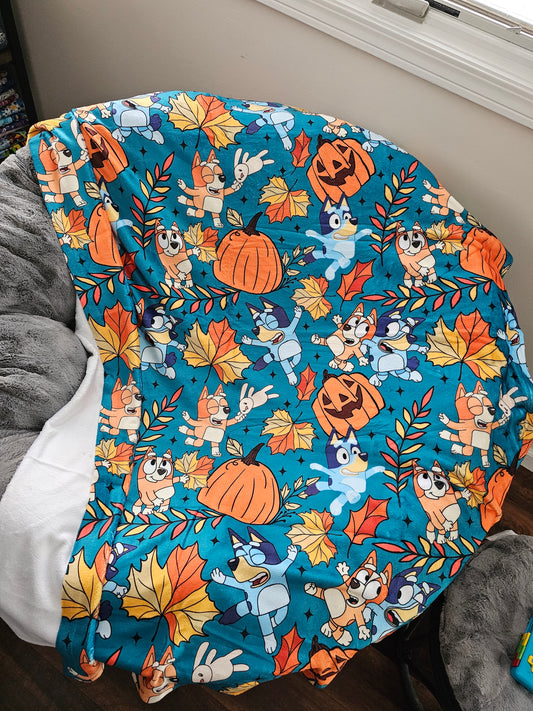Rts: Heeler Fall 50x60 blanket