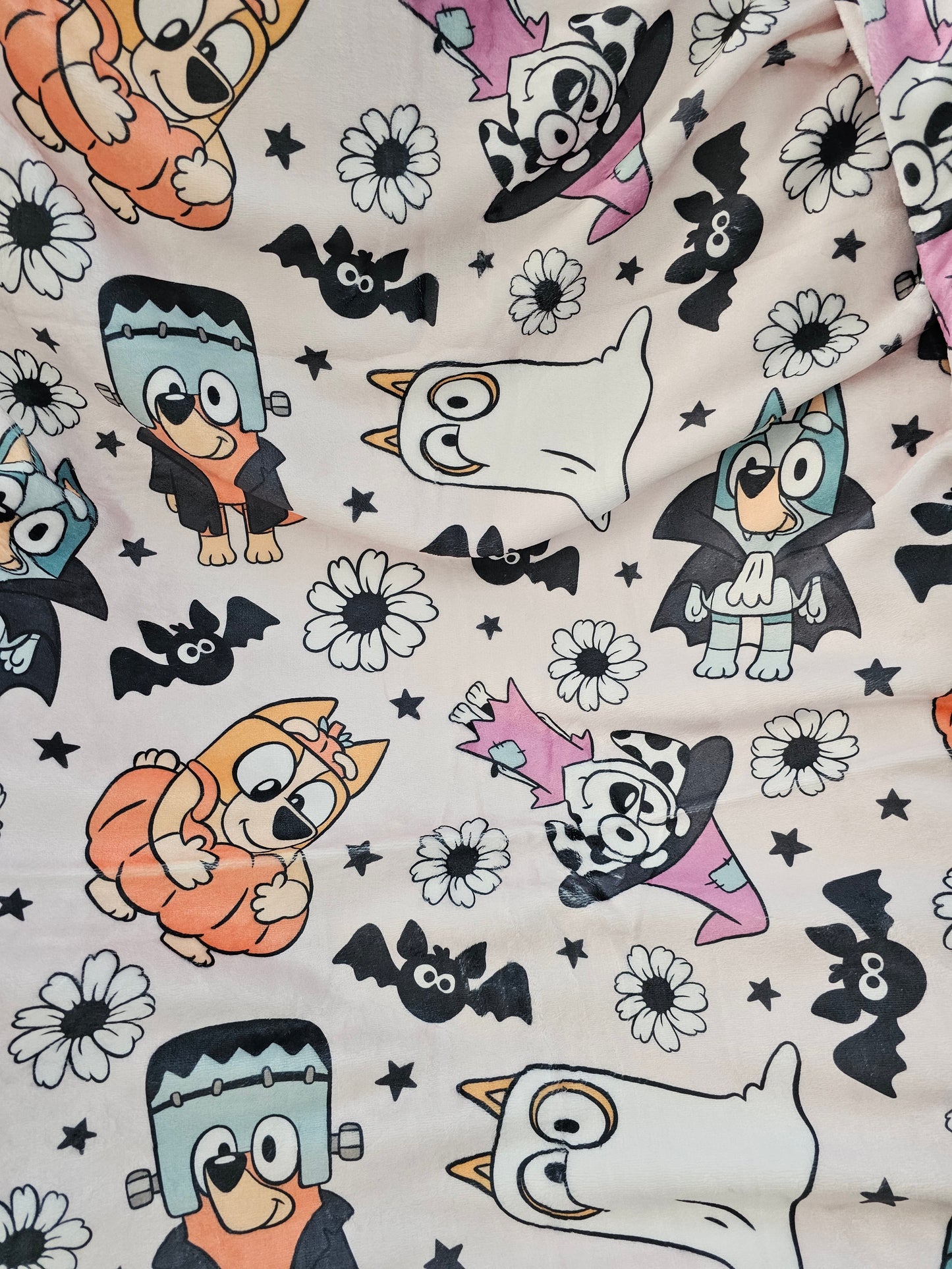 Preorder: trick or treat heelers 50x60 blanket