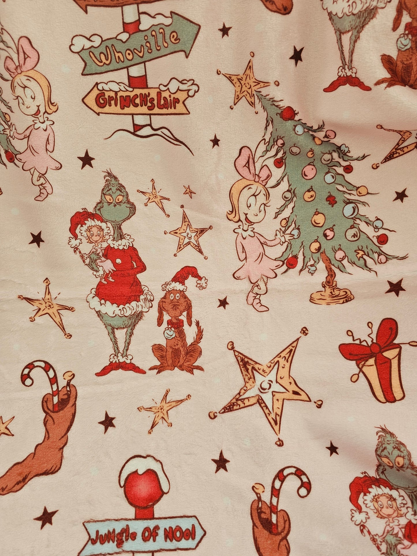 Preorder: stole christmas 50x60 blanket