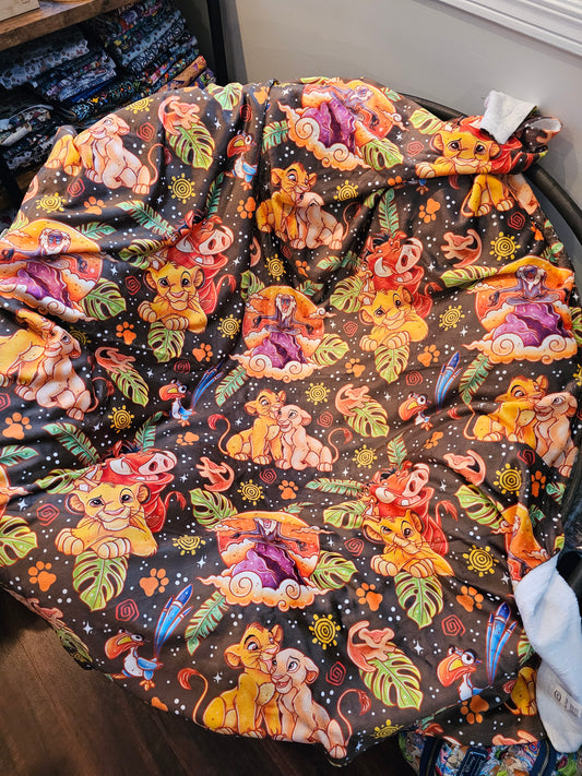 Preorder: little roar 50x60 blanket