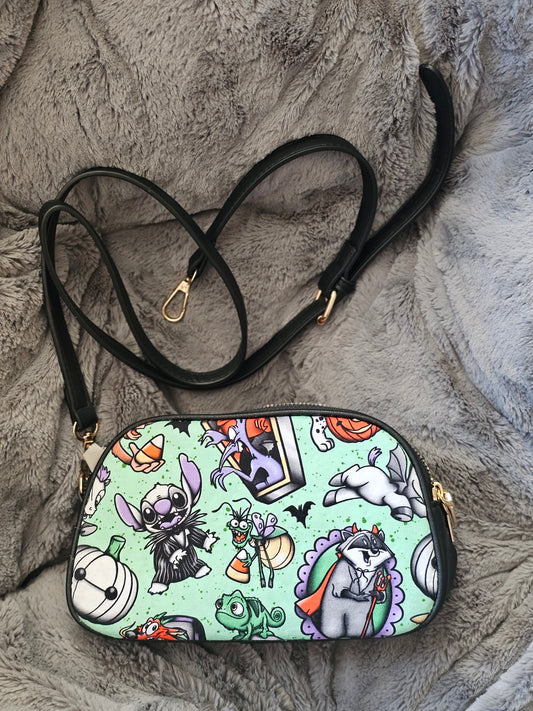 Custom halloween sidekicks crossbody bag