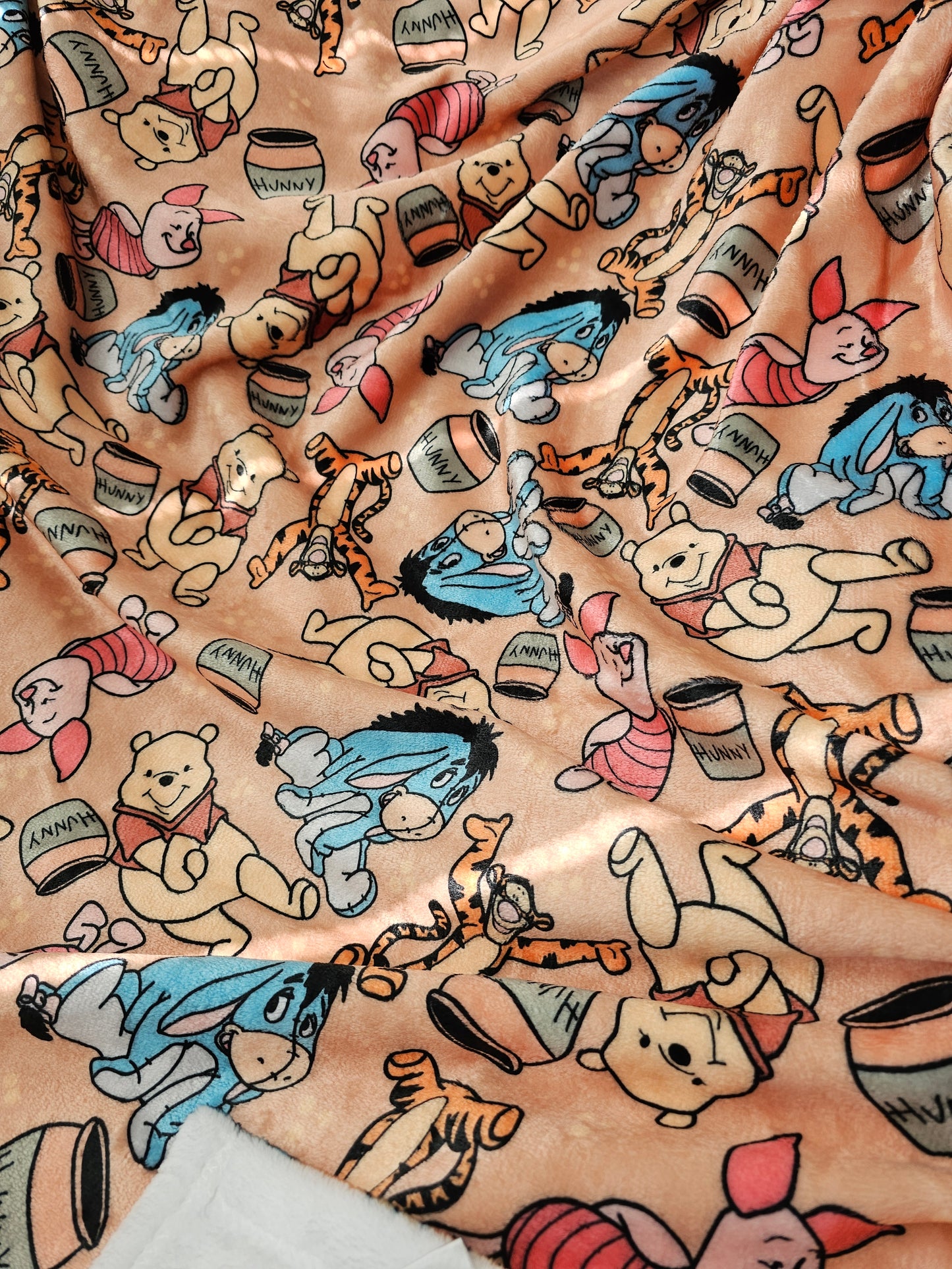 Rts muted honey bear 50x60 blanket