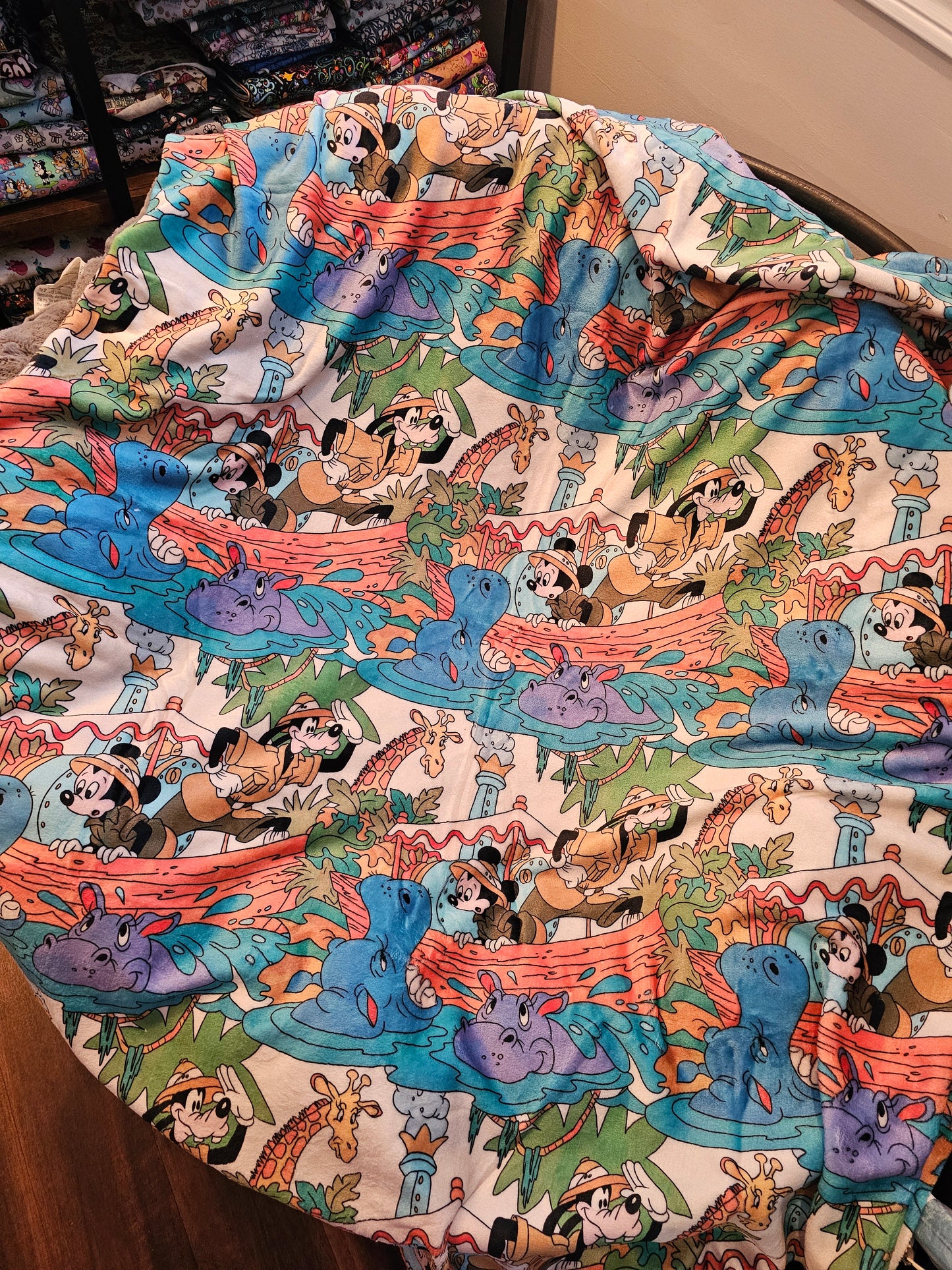 Preorder: jungle cruise 50x60 blanket