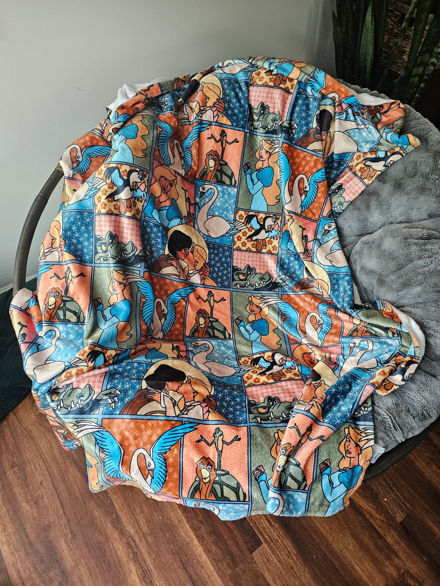 Preorder: swan princess 50x60blanket