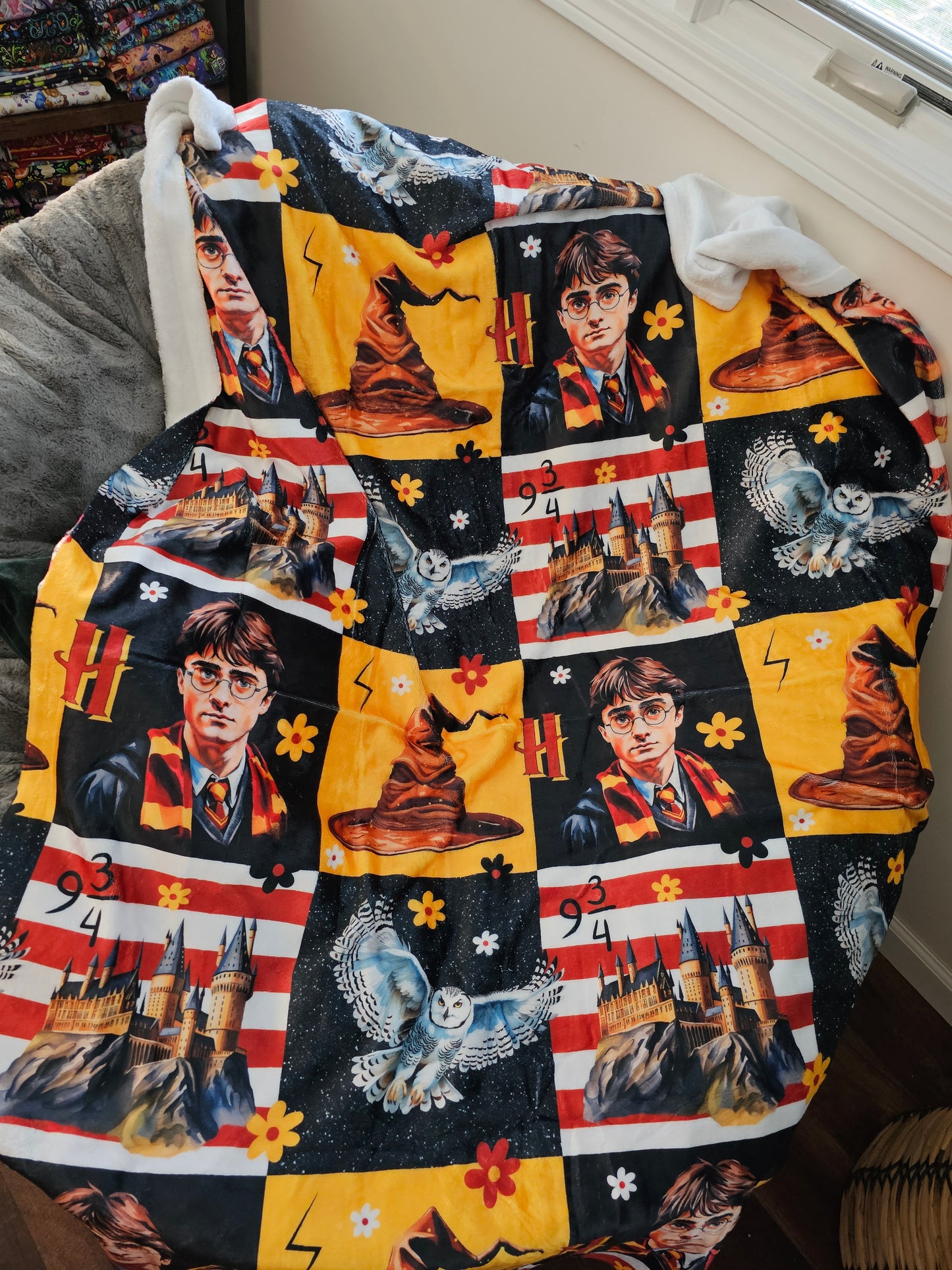 Rts: HP squares 50x60 blanket