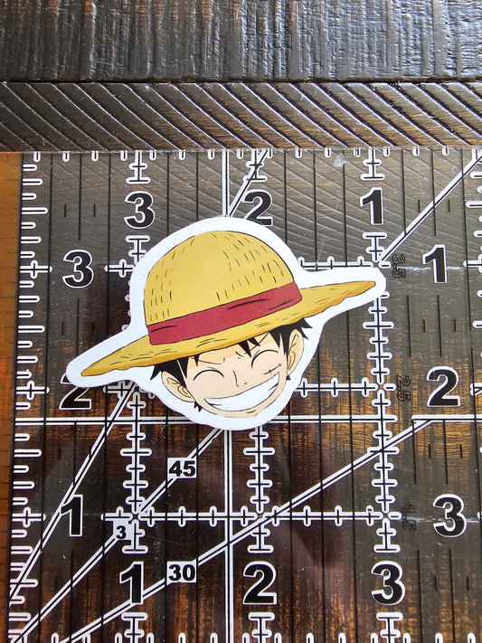 Straw hat magnet