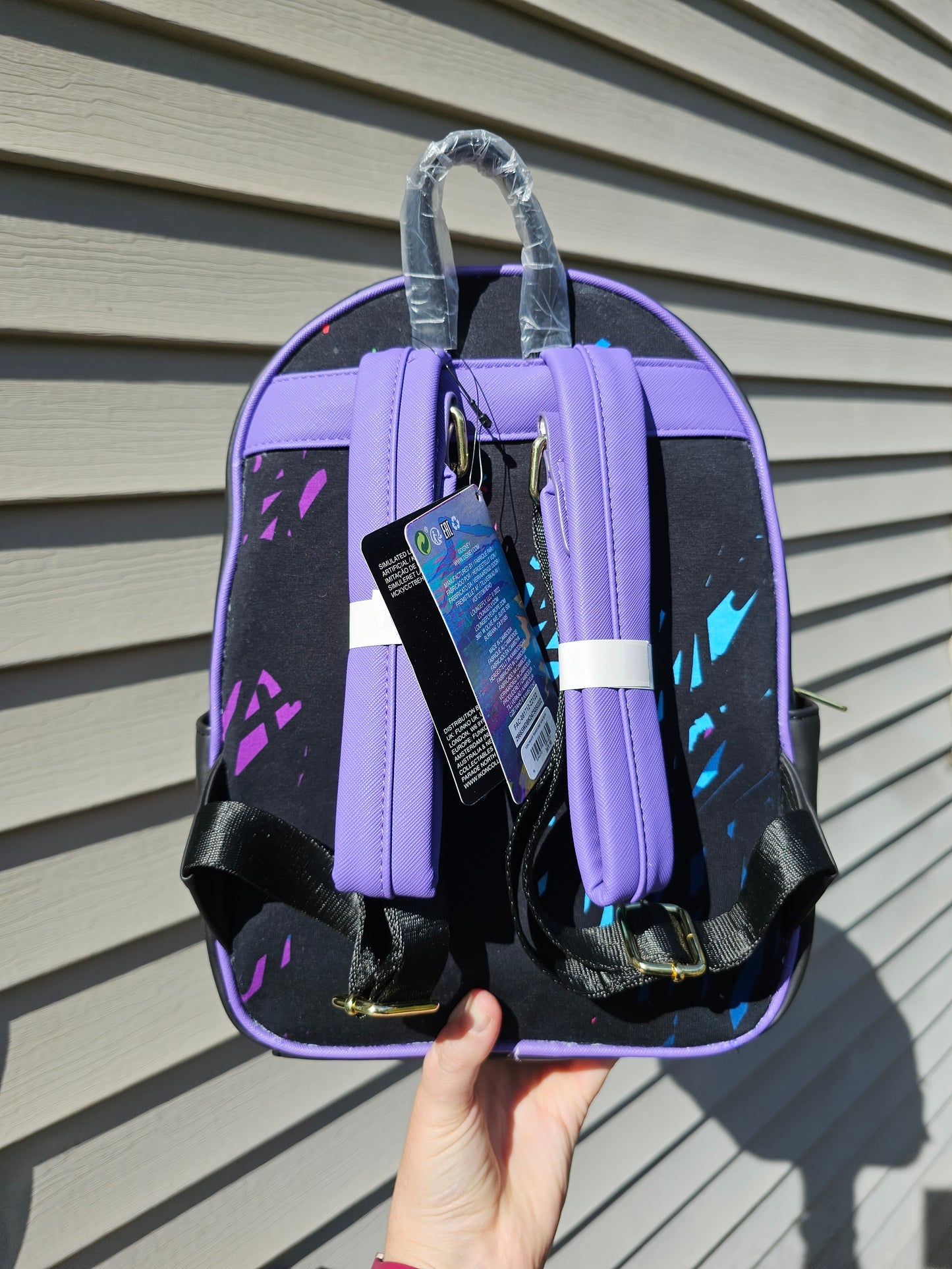 Just keep swimming custom mini backpack