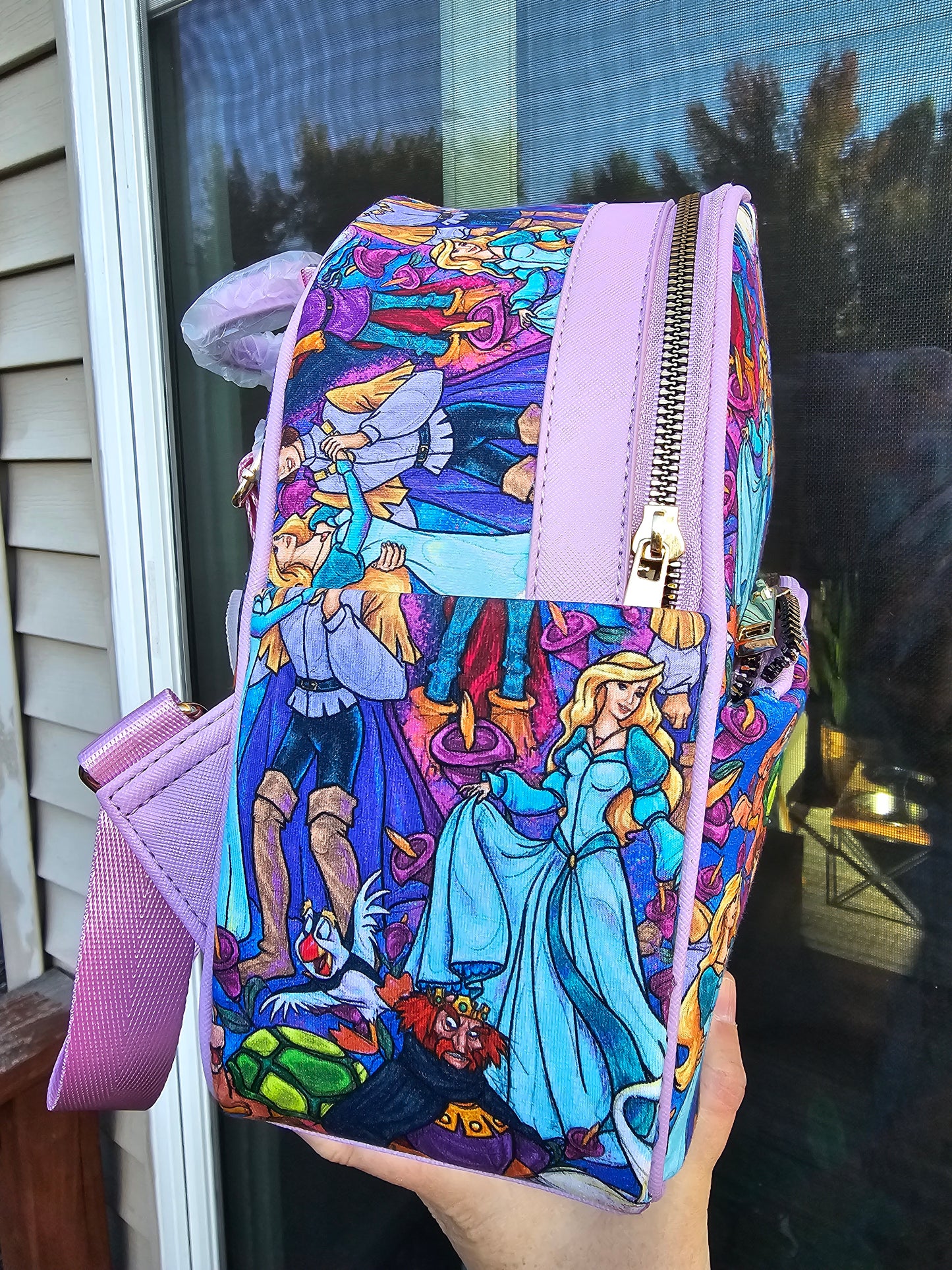 Royal Swam custom mini backpack