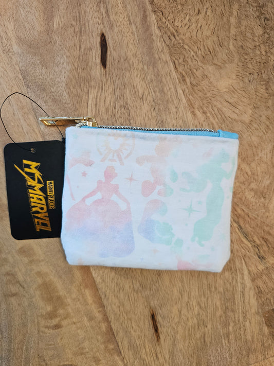 Watercolor coin purse