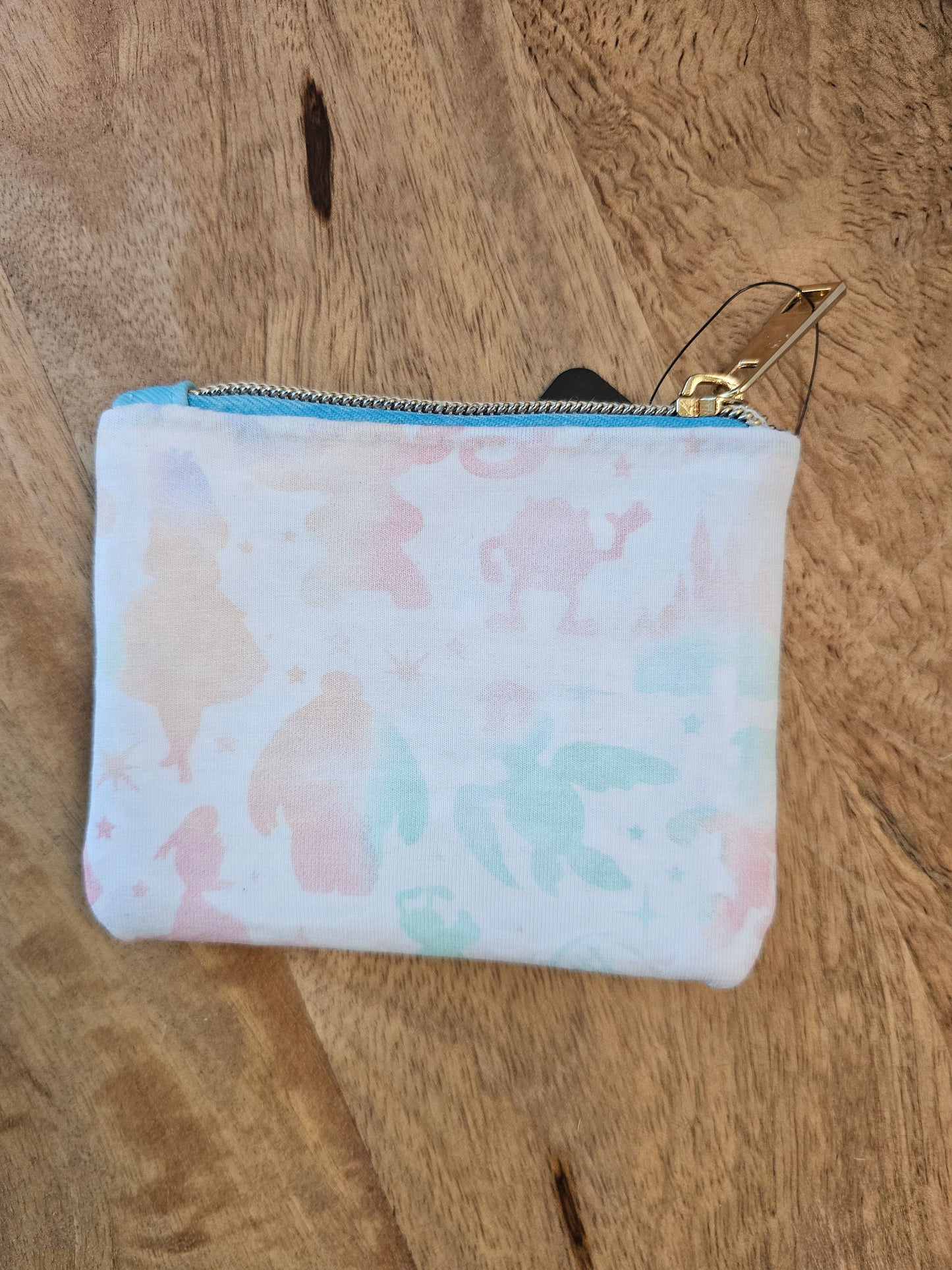 Watercolor coin purse