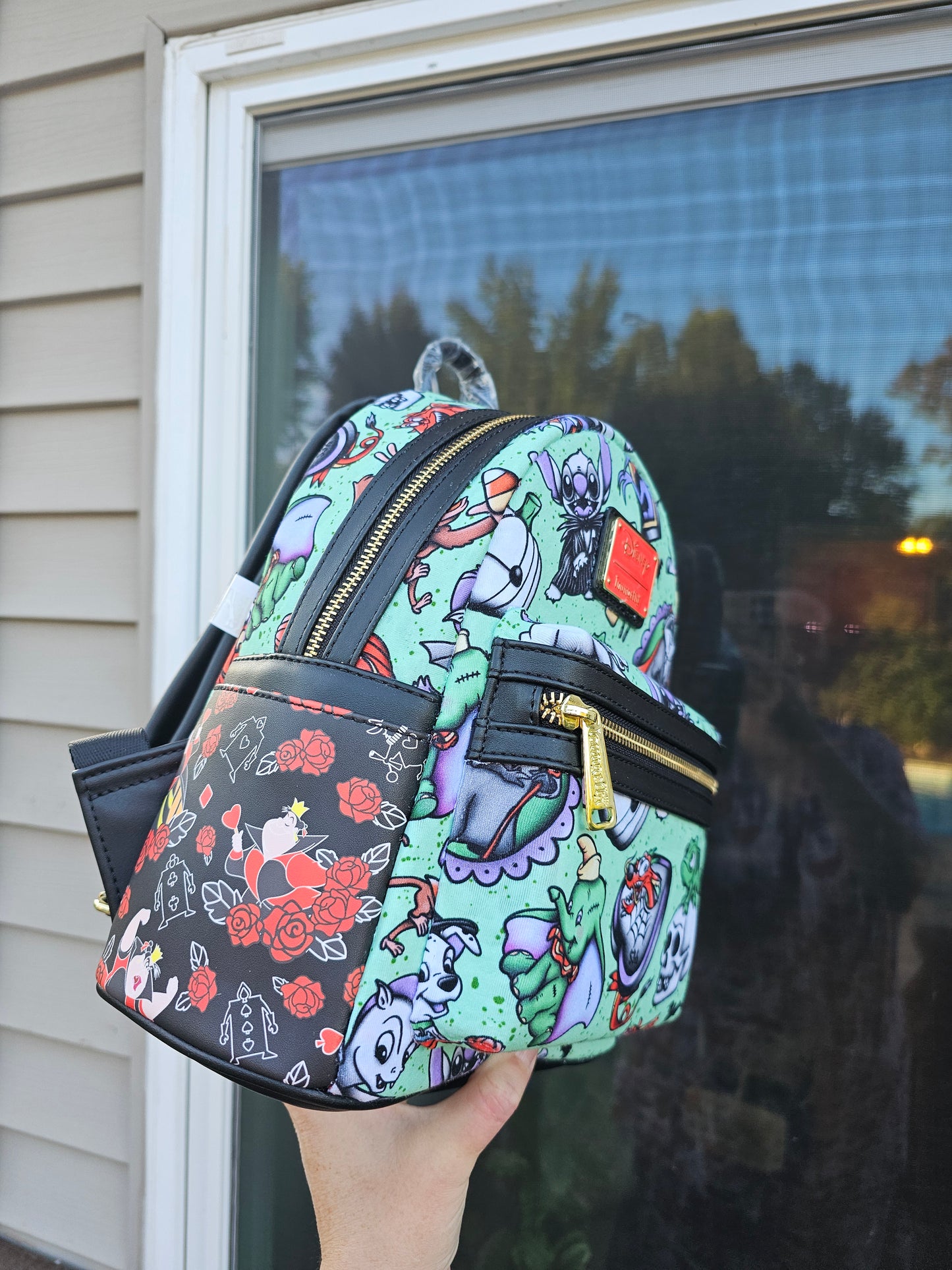 Sidekicks halloween custom fabric mini backpack