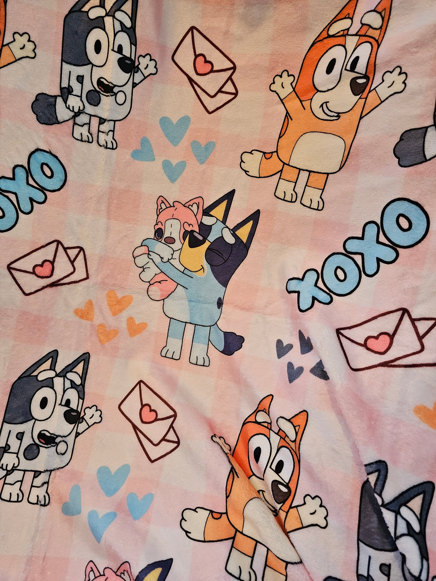 Preorder: xoxo heeler 50x60 blanket