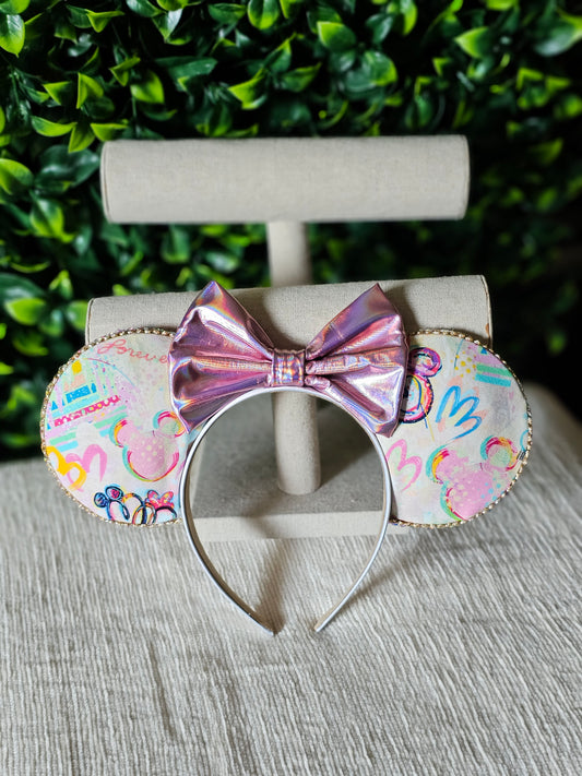 Artistic ear headband