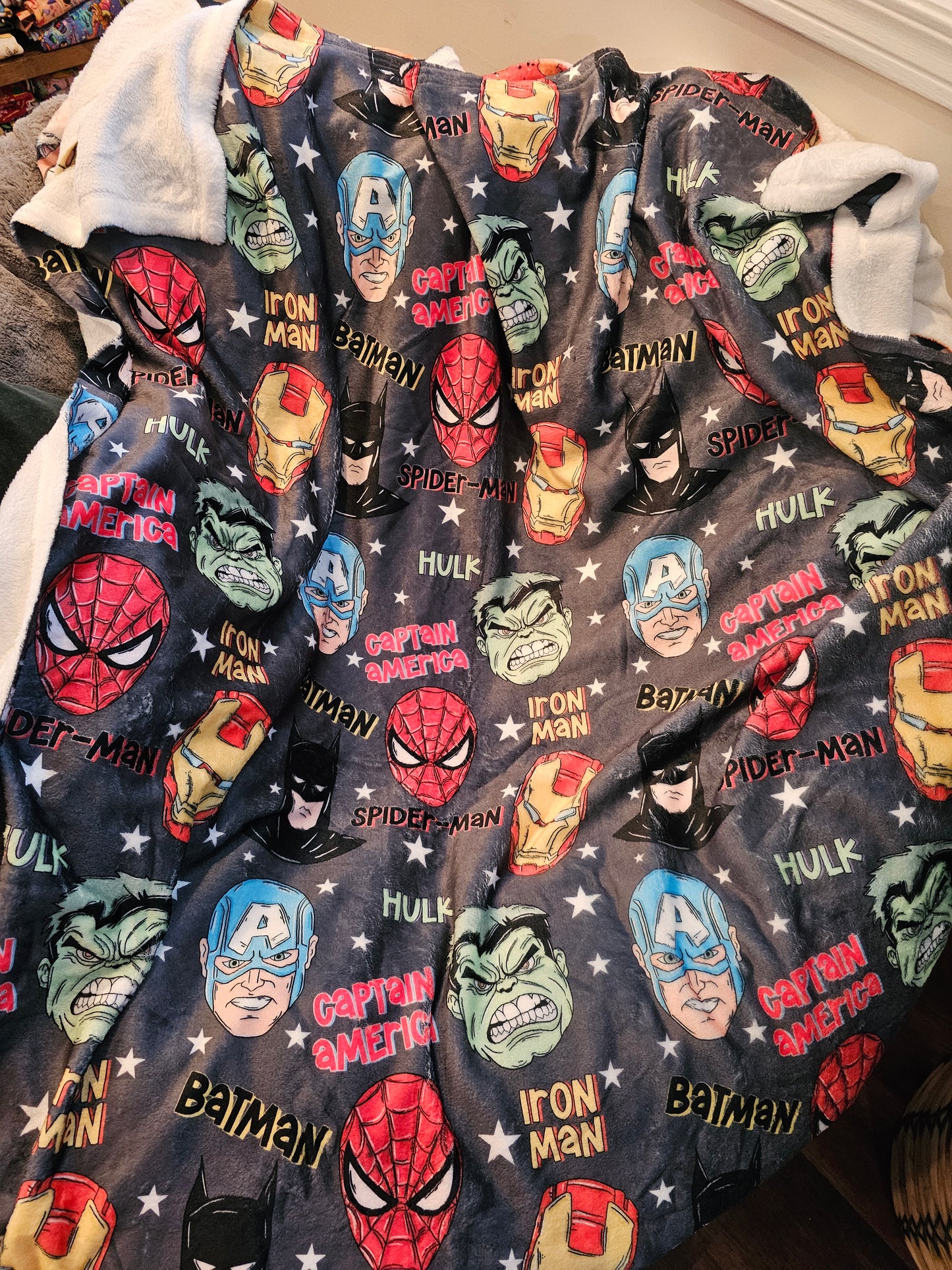 Rts: superhero 50x60 blanket