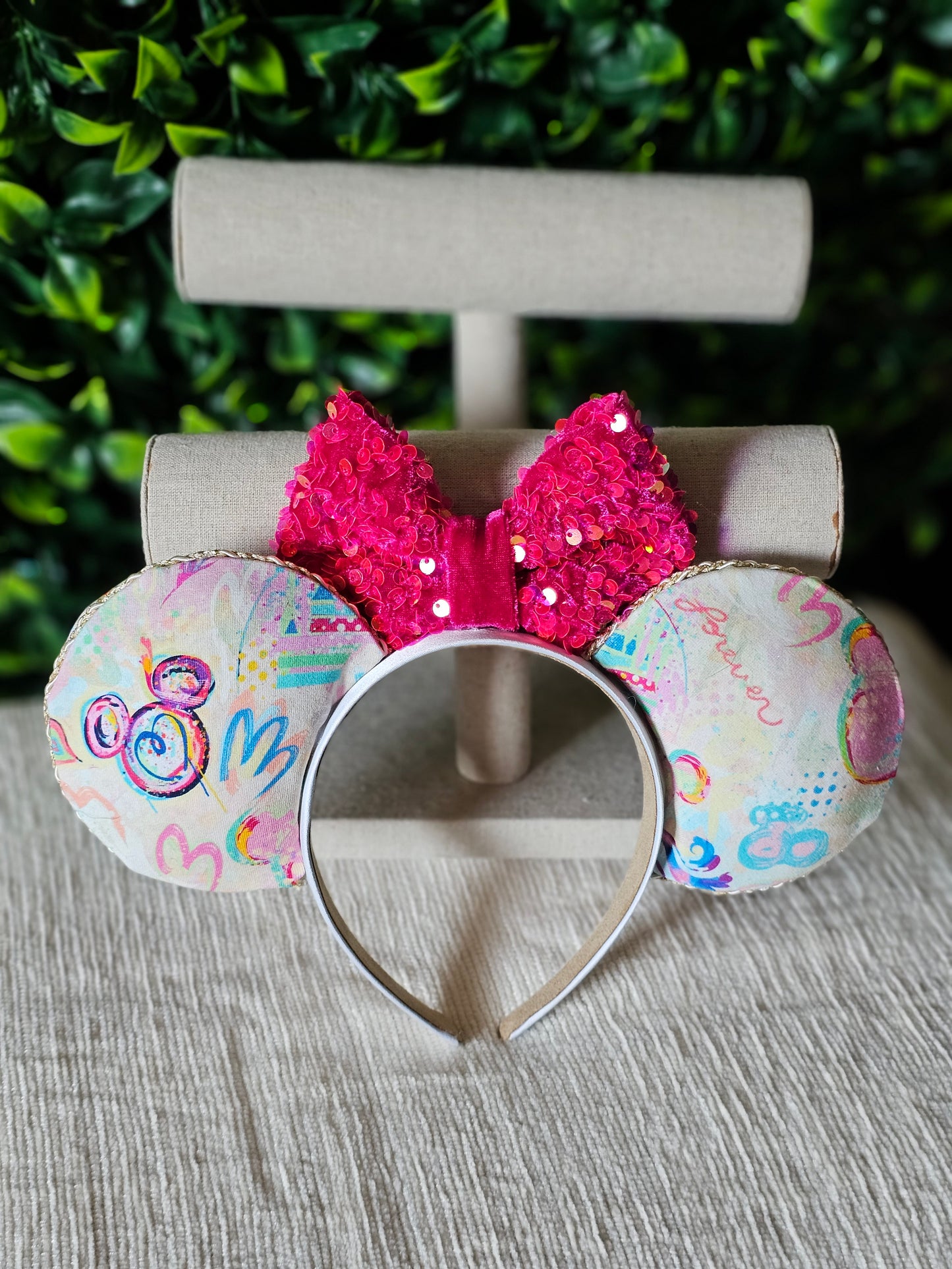 Artistic ear headband