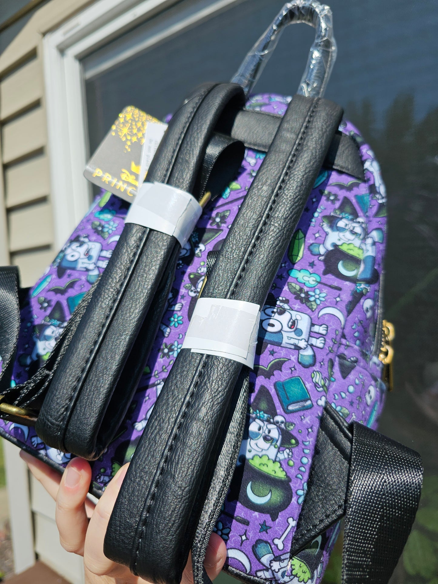 Witchy heeler custom mini backpack