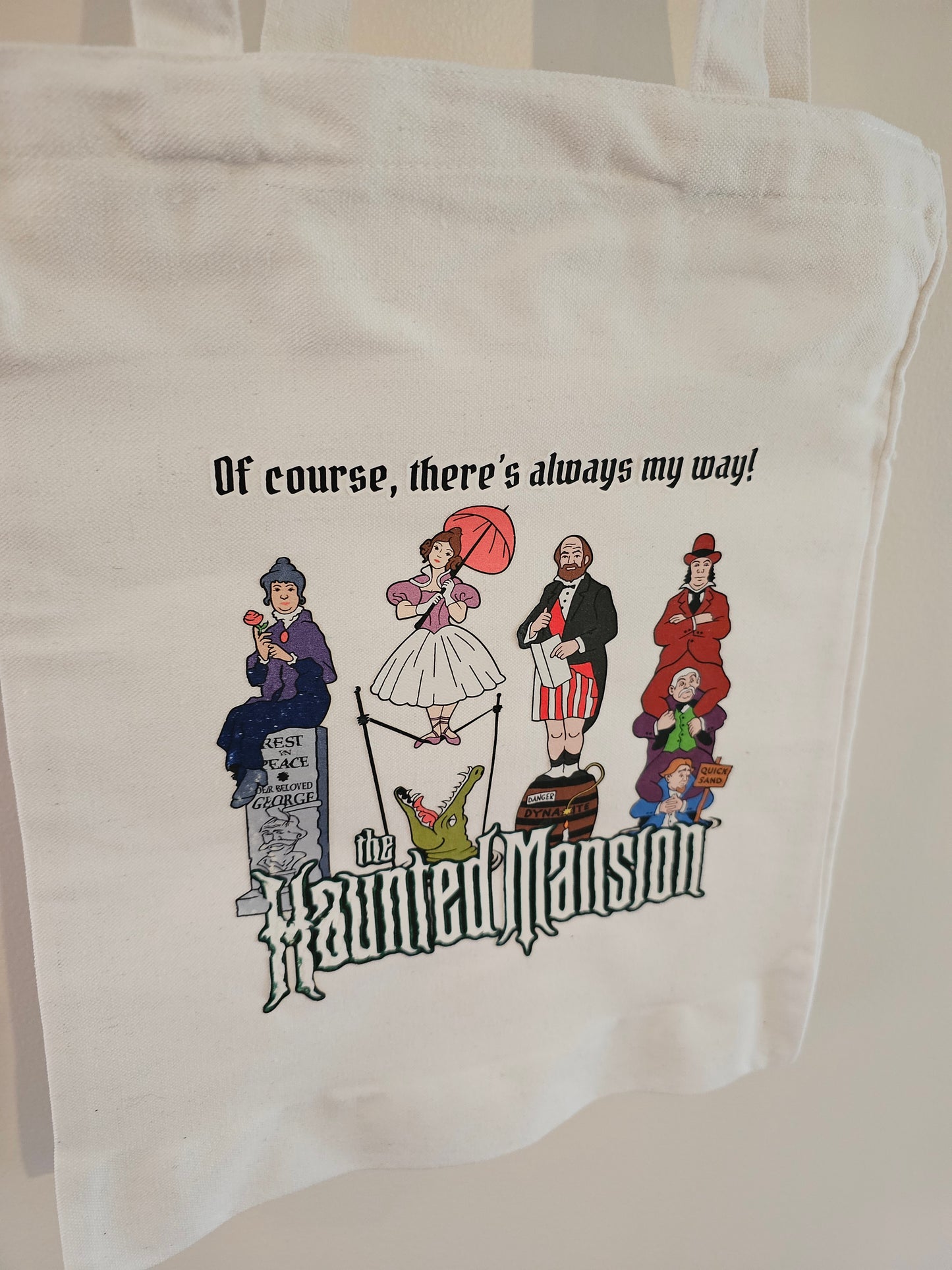 Haunted tote - small