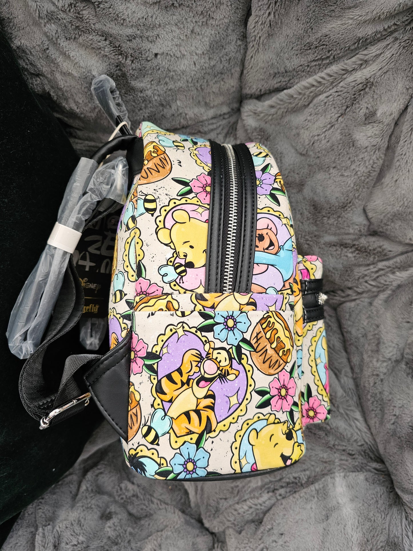 Silly old bear custom mini backpack