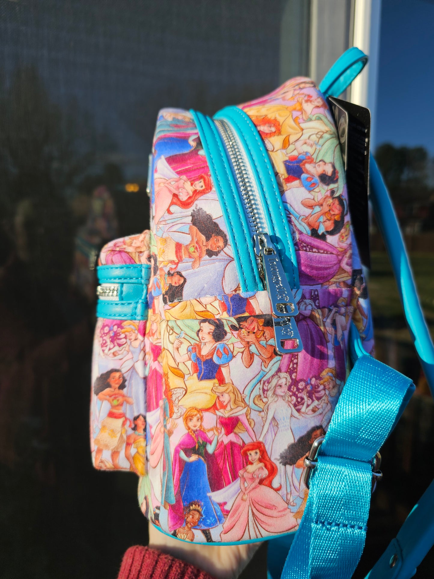 Custom princess collage mini backpack