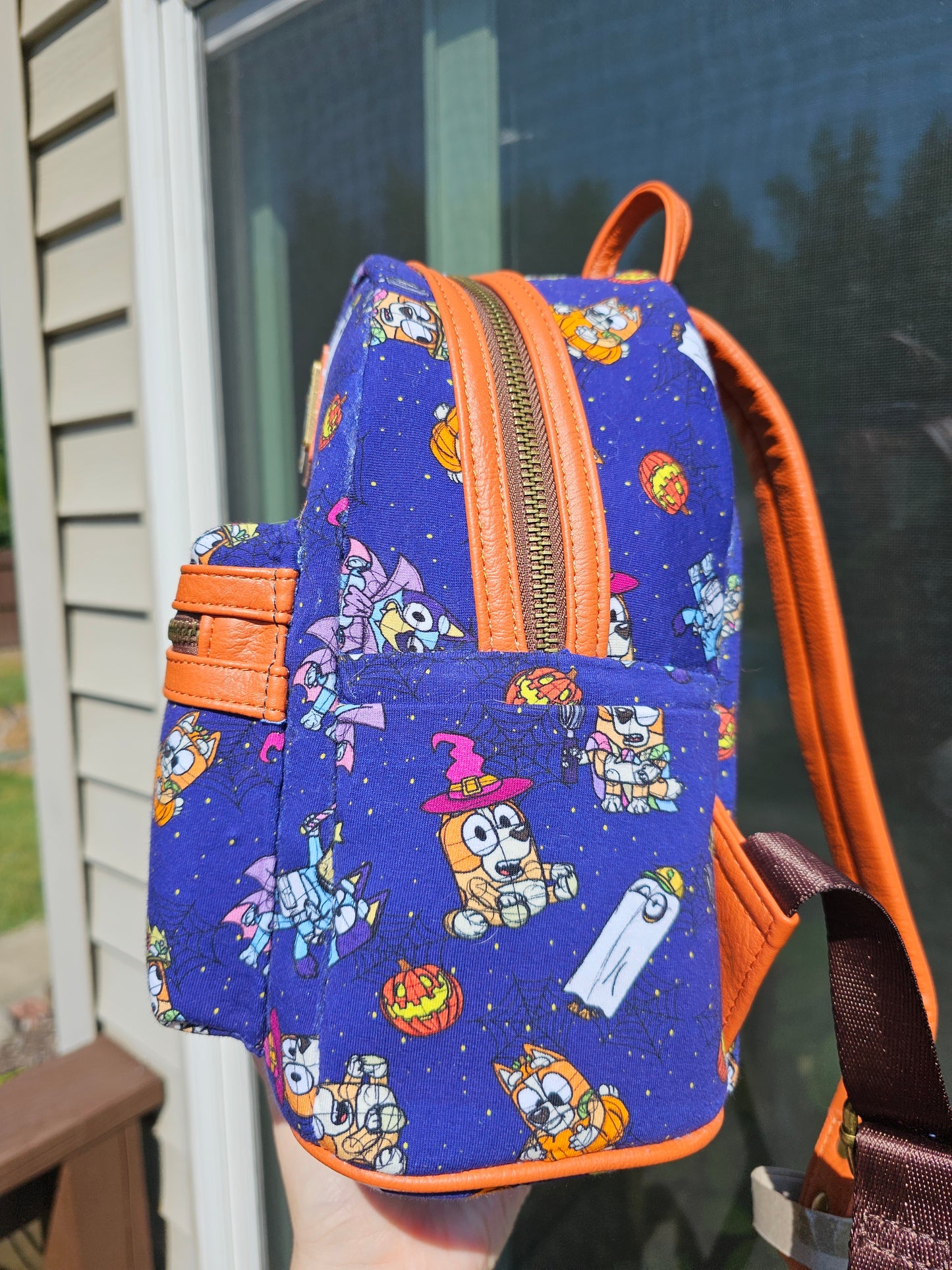 Costume heelers customer fabric mini backpack  *flawed